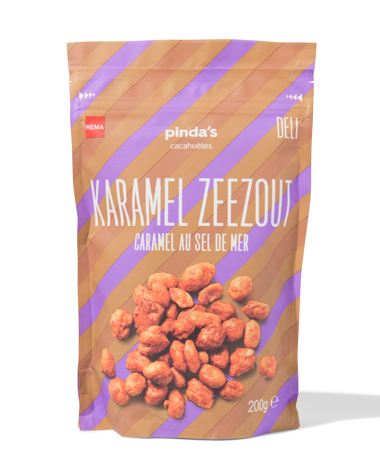 cacahu&egrave;tes enrob&eacute;es caramel sel de mer 200 g - 10650312 - HEMA