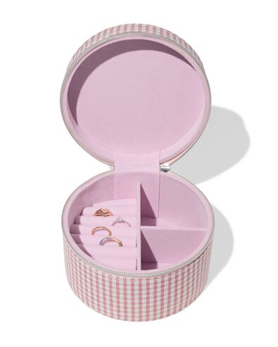 bo&icirc;te &agrave; bijoux ⌀15x10,5cm seersucker - 61104537 - HEMA