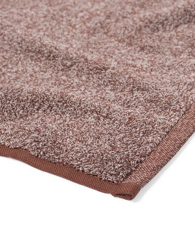 handdoeken - zware kwaliteit bruin handdoek 50 x 100 - 5200274 - HEMA