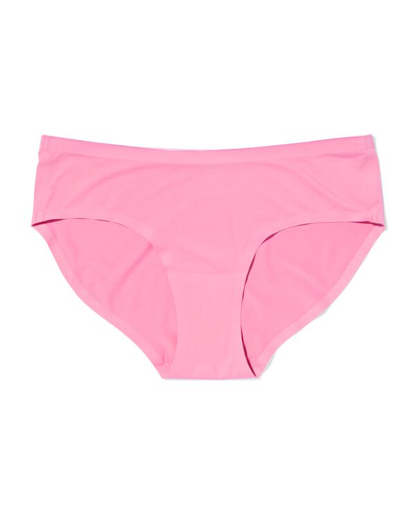 slip hipster femme second skin microfibre rose rose - 19602425PINK - HEMA