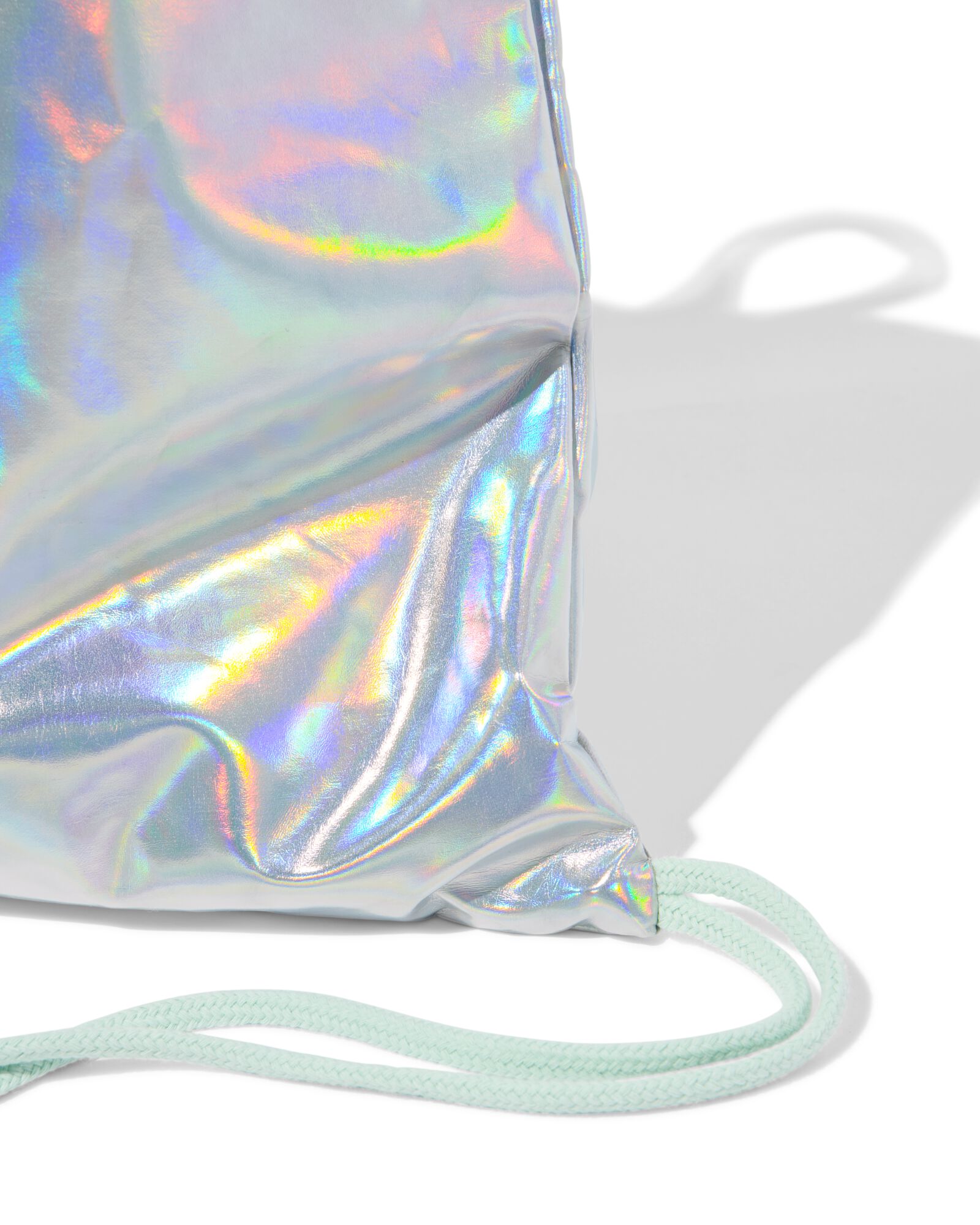 sac de gym avec cordon de serrage 42 x 36 cm iris&eacute;  - 14540284 - HEMA