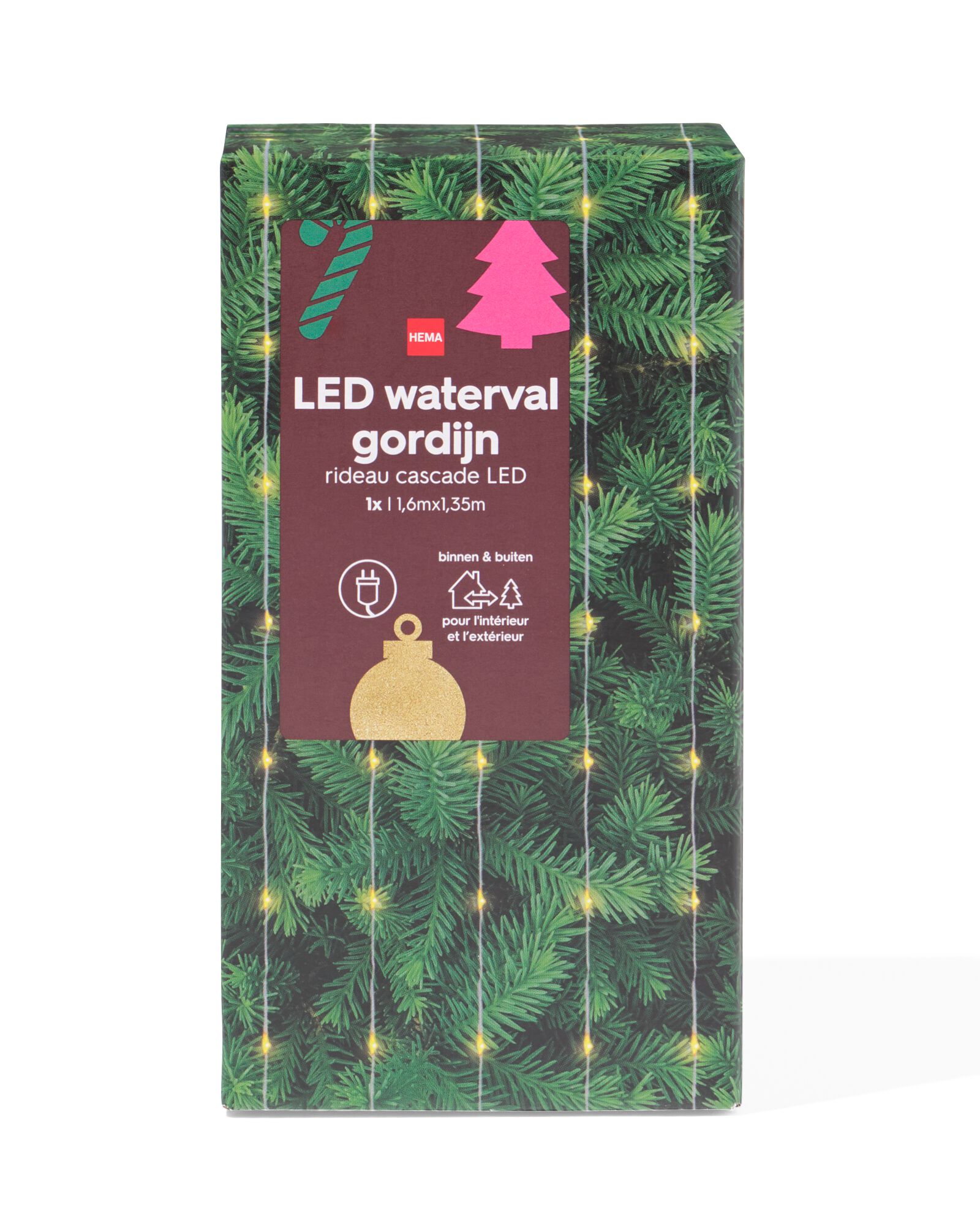 led waterval 1.6mx1.35m voor binnen en buiten - 25500160 - HEMA