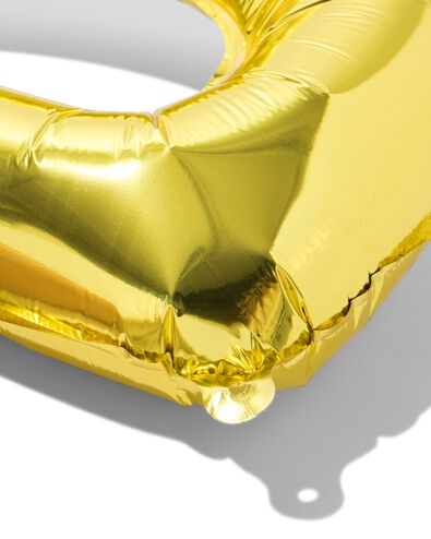 ballon aluminium lettre D 30cm dor&eacute; - 14260034 - HEMA
