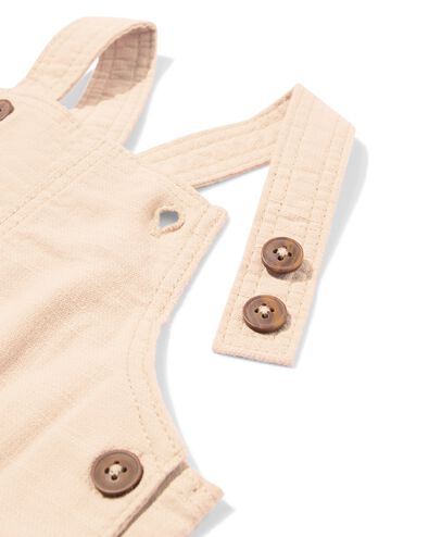 salopette b&eacute;b&eacute; &eacute;cru - 33136470ECRU - HEMA