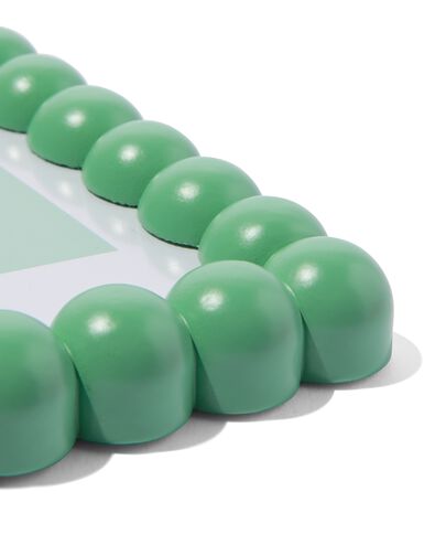 cadre photo 10x15 cm bois billes vert - 13640012 - HEMA