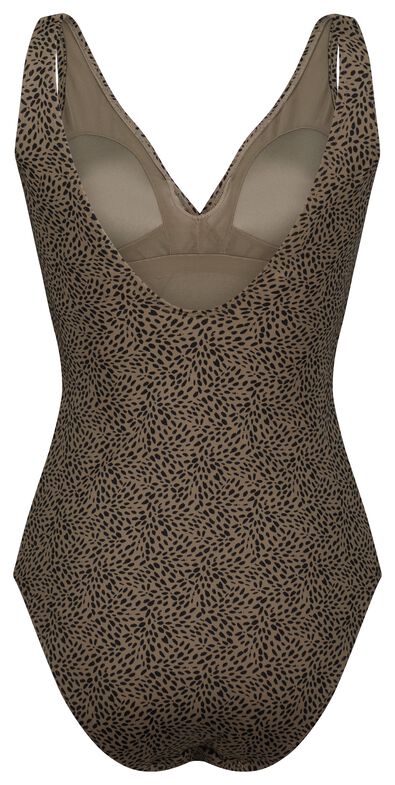Leopard Badeanzug Rot – Auffälliger Leo Print Badeanzug – Animal Print Badeanzug – Statement Beachwear – Sexy Badeanzug