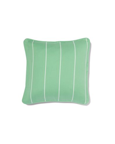 Kissenbezug, 40 x 40 cm, Baumwolle, Streifen, grün - 7323105 - HEMA