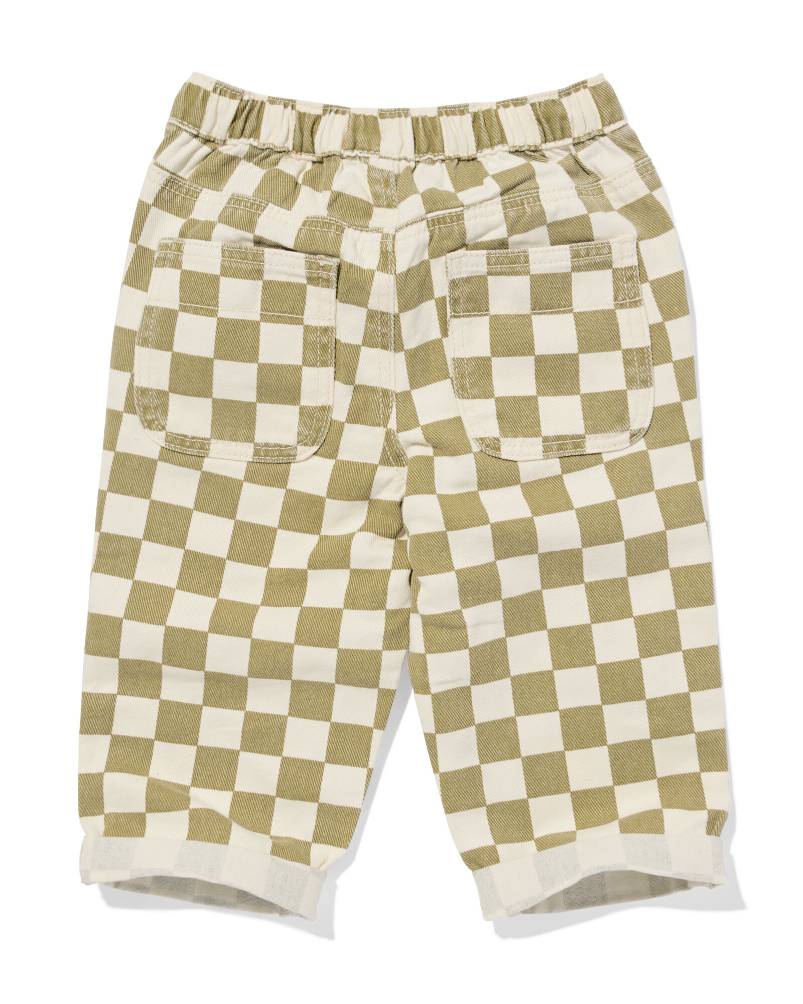 pantalon b&eacute;b&eacute; coupe confortable carreaux vert vert - 33183870GREEN - HEMA