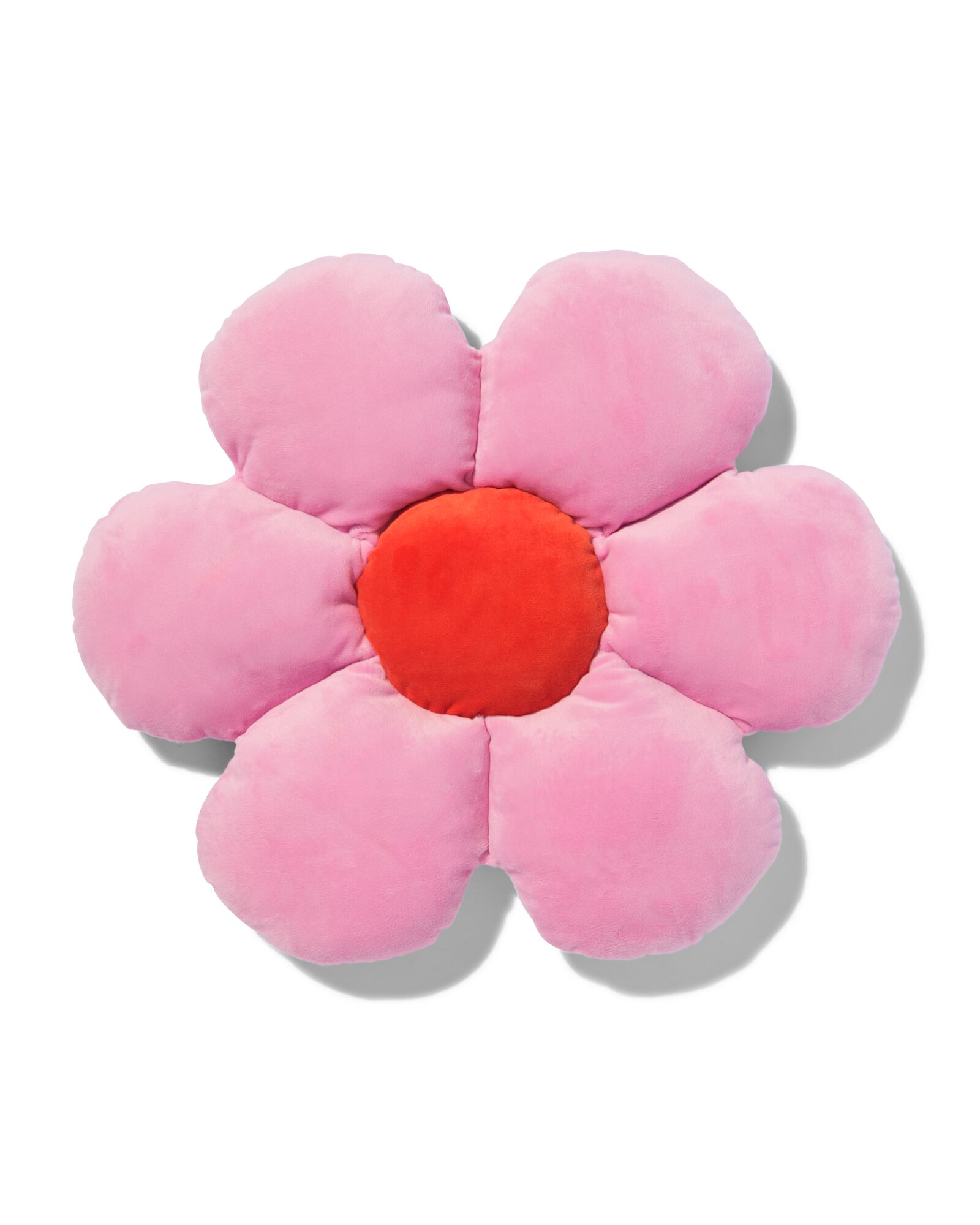 kussen pluche bloem - 61130139 - HEMA