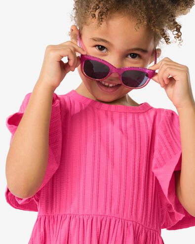 kinderjurk ribbel roze - 30812900PINK - HEMA