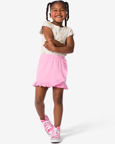 kinderbroekrok ajour roze - 30864437PINK - HEMA