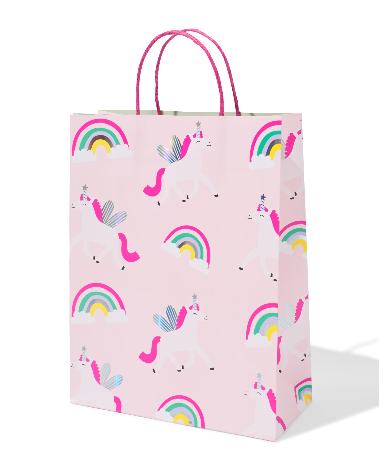 Geschenkt&uuml;te L, Regenbogen-Einhorn - 14710340 - HEMA