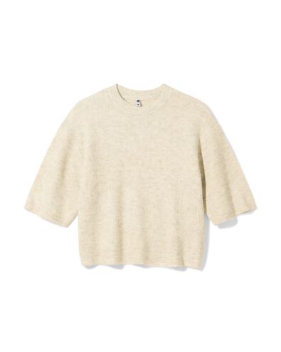 Damenpullover Grace, Feinstrick eierschalenfarben eierschalenfarben - 36207080OFFWHITE - HEMA