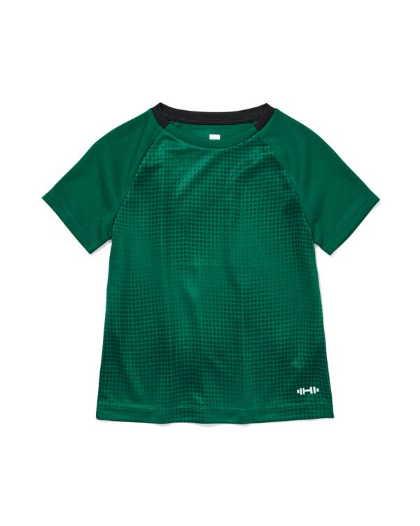 kinder voetbalshirt  donkergroen donkergroen - 30690137DARKGREEN - HEMA