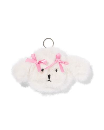 portemonnee 18x12x1.5cm pluche hond - 61104312 - HEMA
