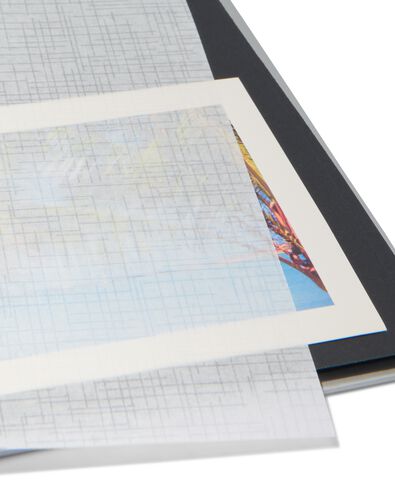 Fotoalbum mit Sichtfenster, Spiralbindung, 19 x 18 cm, silbern - 14633321 - HEMA
