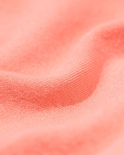 damesboxer naadloos micro met kant koraalroze koraalroze - 19680734CORALPINK - HEMA