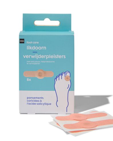 likdoornpleisters - 8 stuks - 11901936 - HEMA