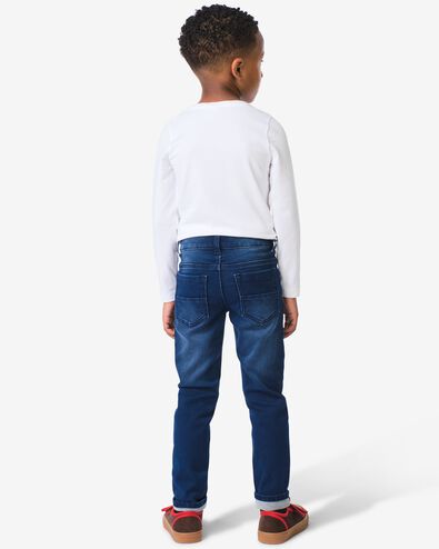 jog denim skinny enfant bleu fonc&eacute; bleu fonc&eacute; - 1000028286 - HEMA