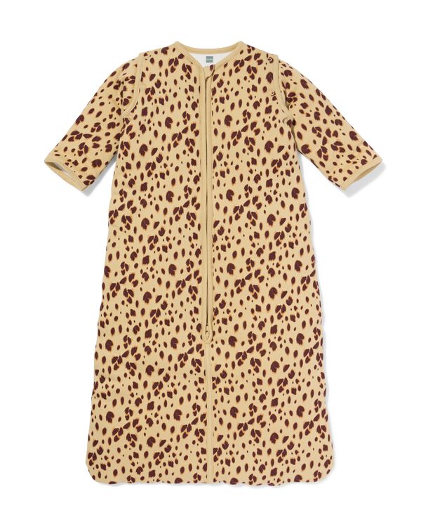 gigoteuse avec manches amovibles coton tog 3,0 l&eacute;opard marron marron - 33364550BROWN - HEMA
