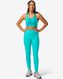 dames sportlegging turquoise turquoise - 36030369TURQUOISE - HEMA