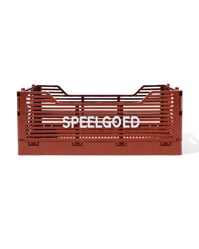 klapkrat letterbord recycled bruin - 1000032614 - HEMA