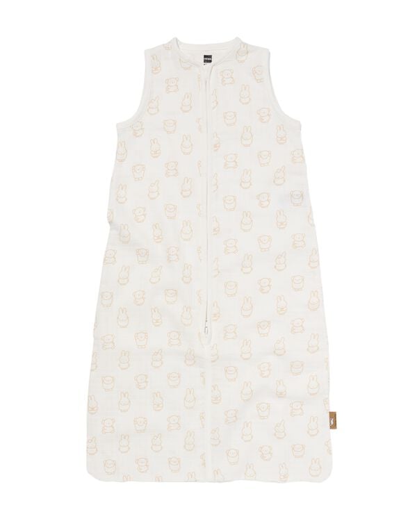 gigoteuse b&eacute;b&eacute; Miffy sans manches mousseline 0,5 tog blanc cass&eacute; blanc cass&eacute; - 33302160OFFWHITE - HEMA