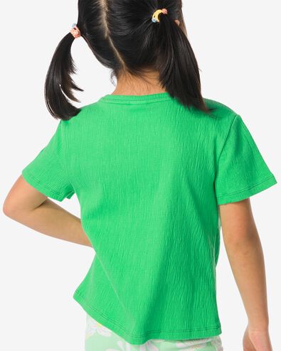 t-shirt enfant avec anneau vert 122/128 - 30841170 - HEMA