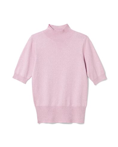 dames top Lily glitter roze - 36205770PINK - HEMA