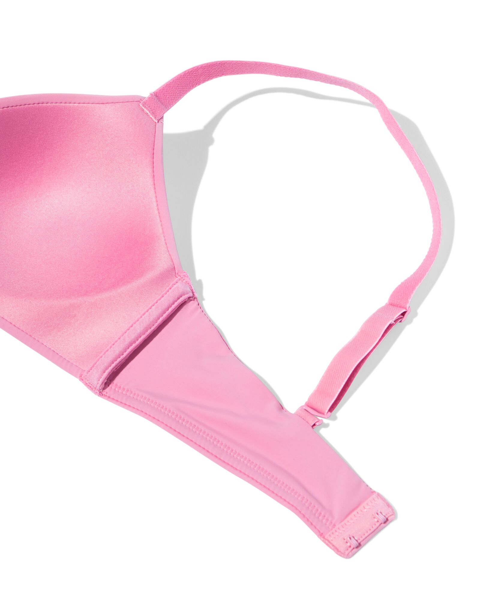 soutien-gorge pr&eacute;form&eacute; sans armatures micro rose rose - 21805700PINK - HEMA