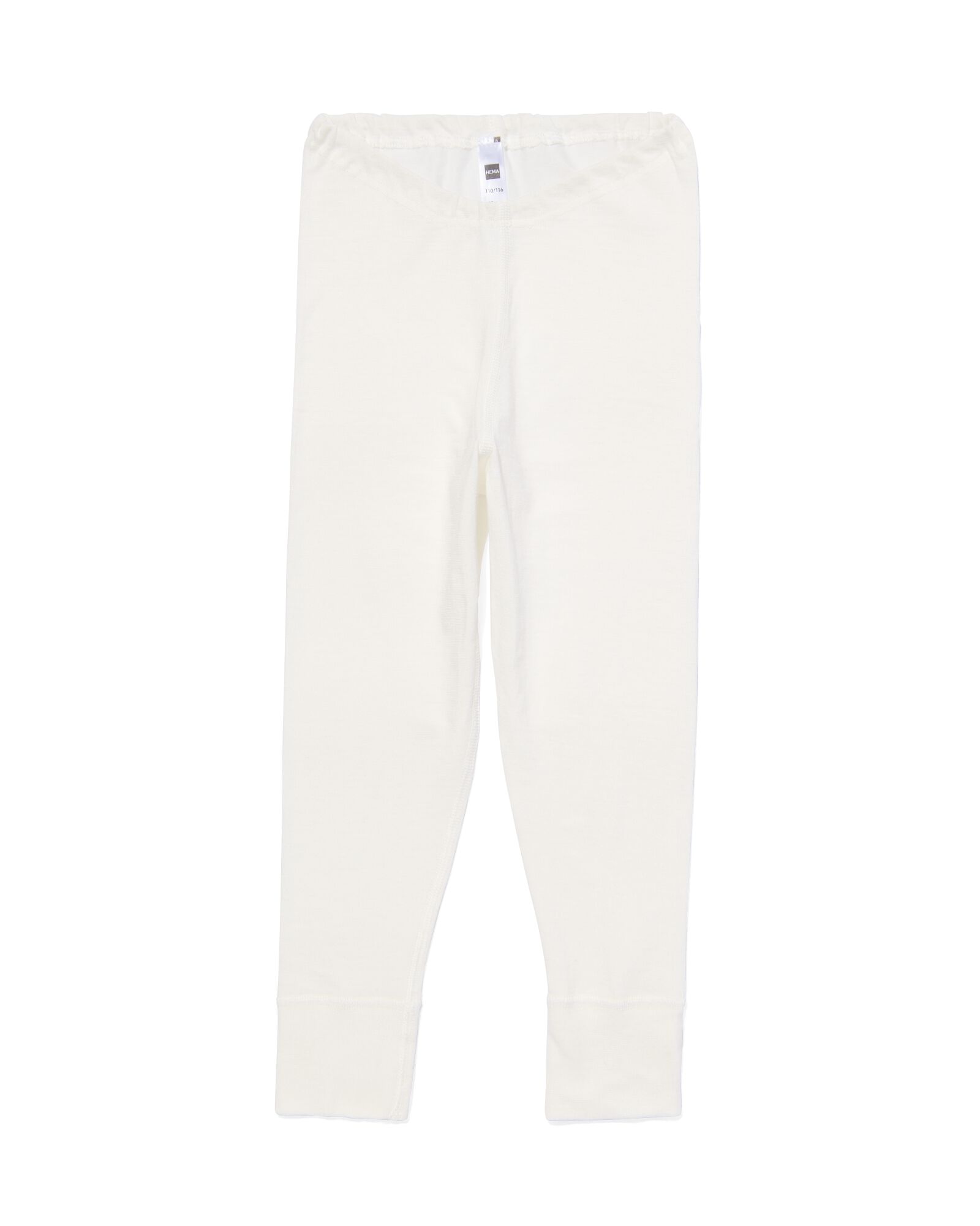 pantalon thermo enfant blanc blanc - 1000001504 - HEMA