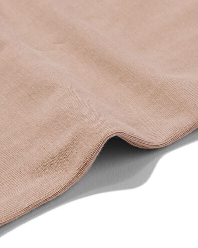 dameshemd katoen spaghettibandjes beige - 19650654BEIGE - HEMA