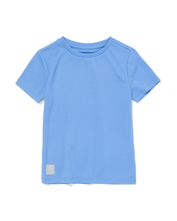 t-shirt de sport enfant bleu bleu - 30600054BLUE - HEMA