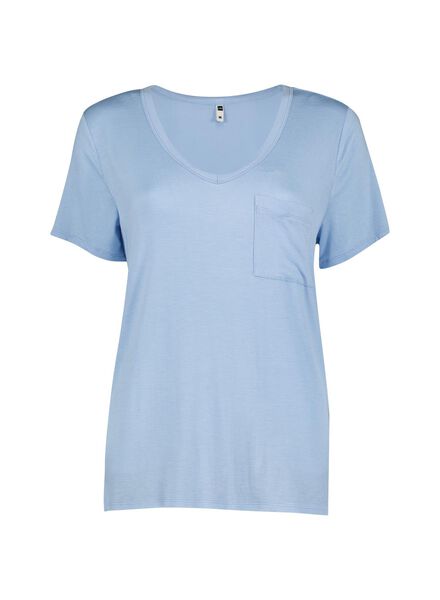 marathon Platteland compleet dames t-shirt lichtblauw - HEMA