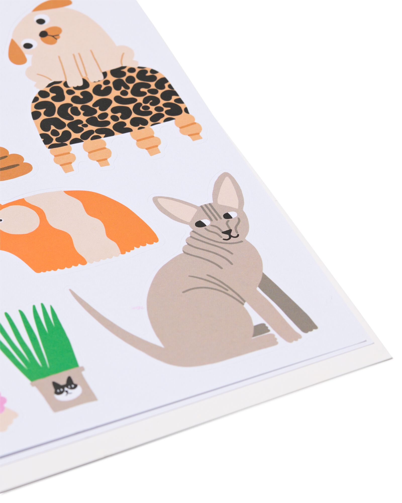 kleurboek A5 met stickers huisdieren - 15900114 - HEMA