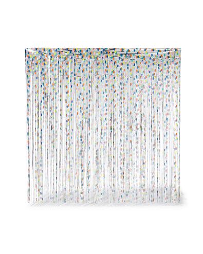 rideau scintillant 200x200 confetti - 14200694 - HEMA