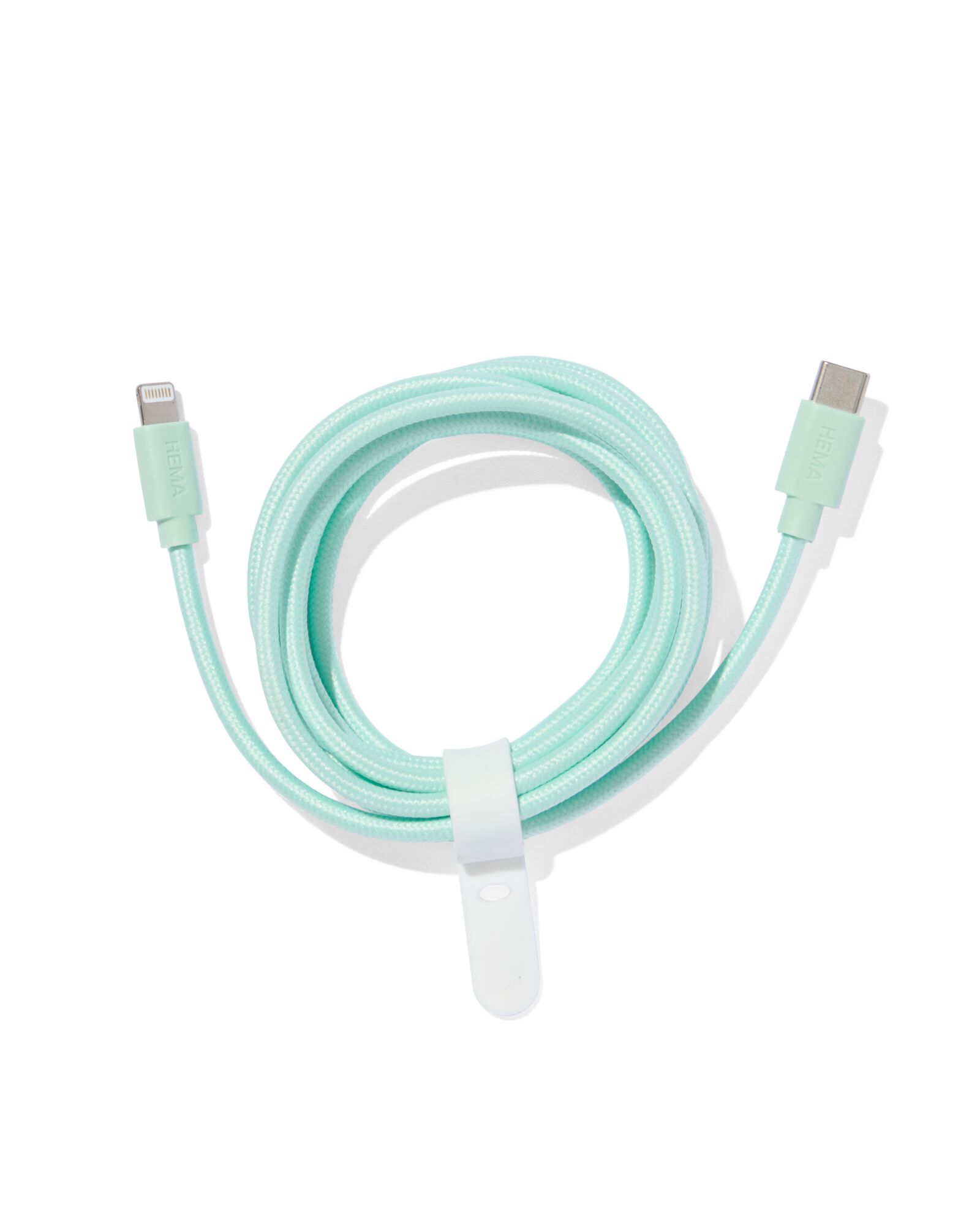 c&acirc;ble chargeur USB-C vers 8 broches 1,5m - 39680054 - HEMA