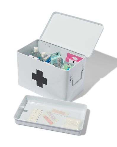 Medikamentenbox, 32 x 20 x 19.5 cm, weiß - 80300087 - HEMA