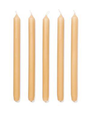 12 longues bougies dintérieur Ø2.2x29 naturel - 13502930 - HEMA