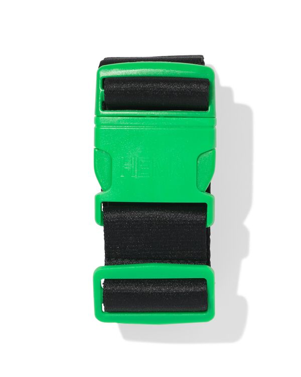 bagageriem 180x5cm zwart - 18640045 - HEMA