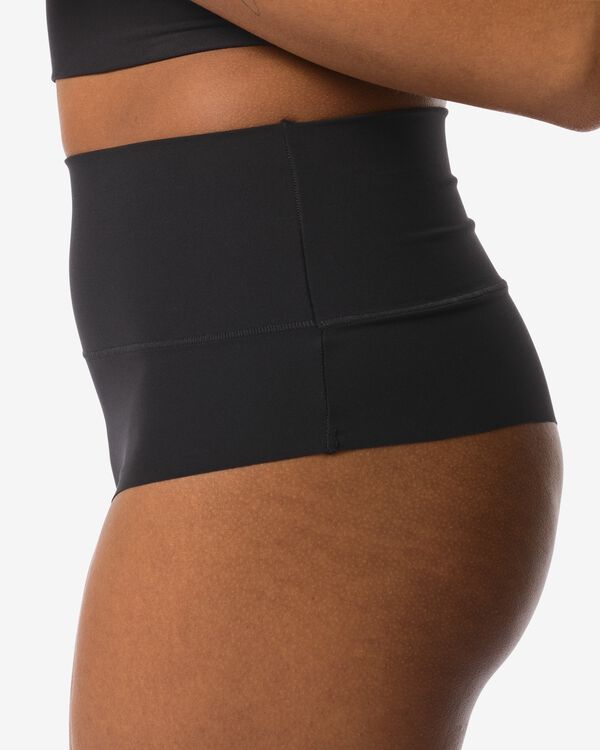 string femme taille haute ultimate comfort noir noir - 19690345BLACK - HEMA
