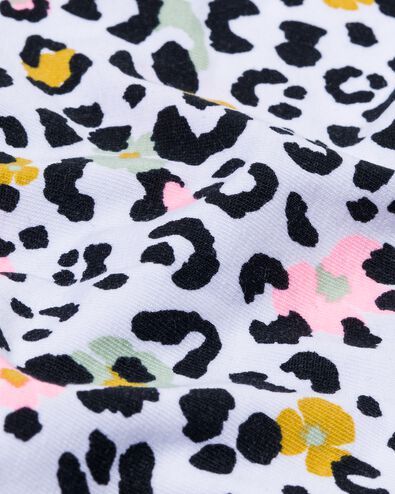 Teenager-Boxershorts, Baumwolle/Elasthan, Blumen eierschalenfarben XS - 21930515 - HEMA