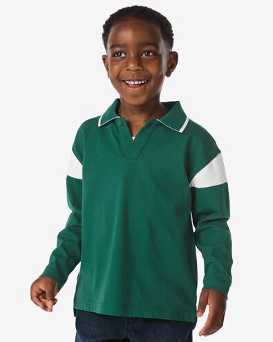 Kinder-Poloshirt gr&uuml;n - 30746216GREEN - HEMA