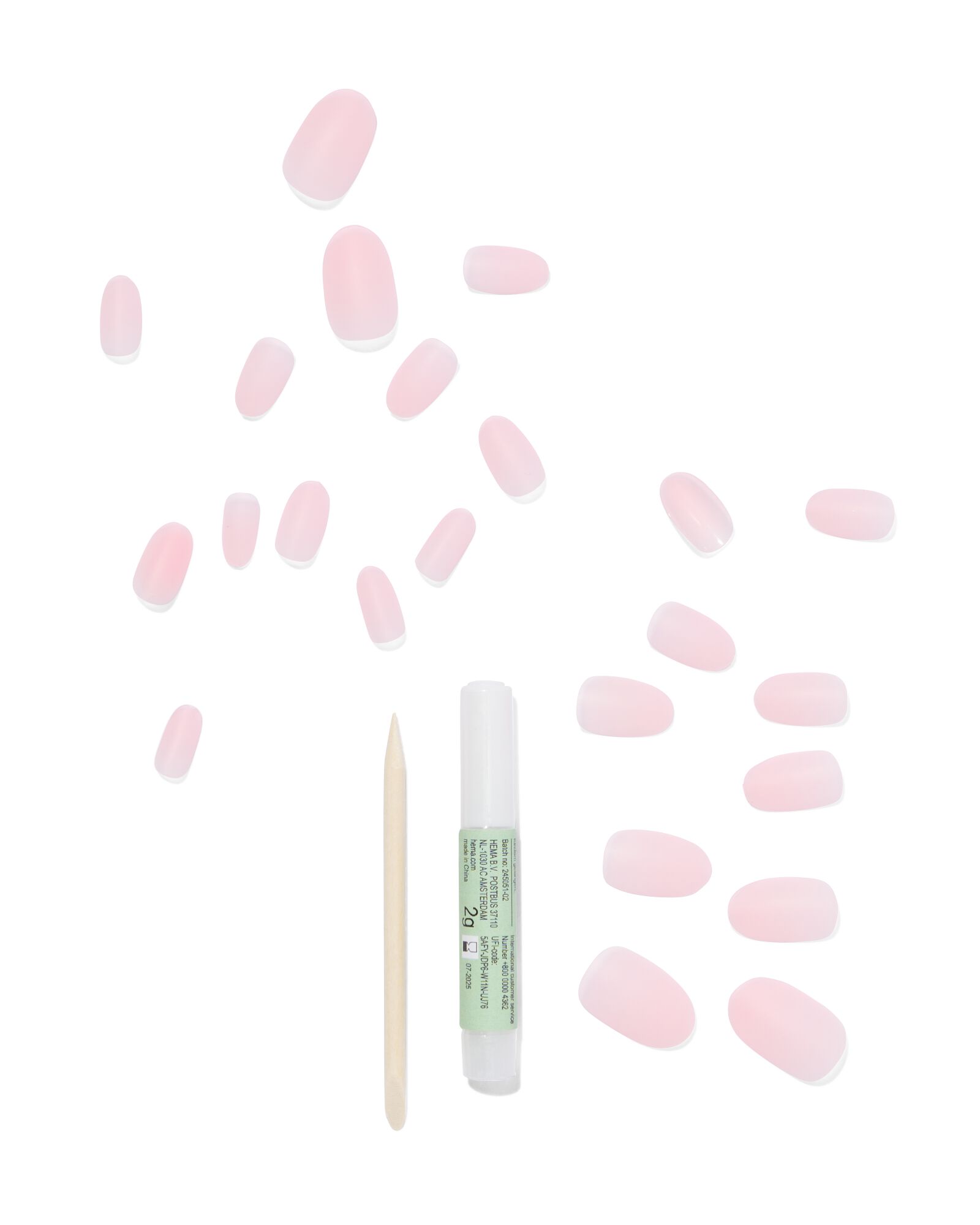 kunstnagels ovaal - 11249130 - HEMA