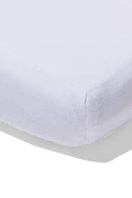 Spannbettlaken für Split-Topper, Soft Cotton weiß weiß - 1000030121 - HEMA