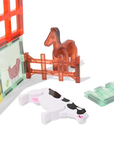 magnetische bouwtegels boerderij 20-delig - 15100308 - HEMA