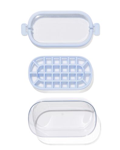 Eisw&uuml;rfelform mit Dose, 13 x 22 x 8.5 cm - 41830048 - HEMA