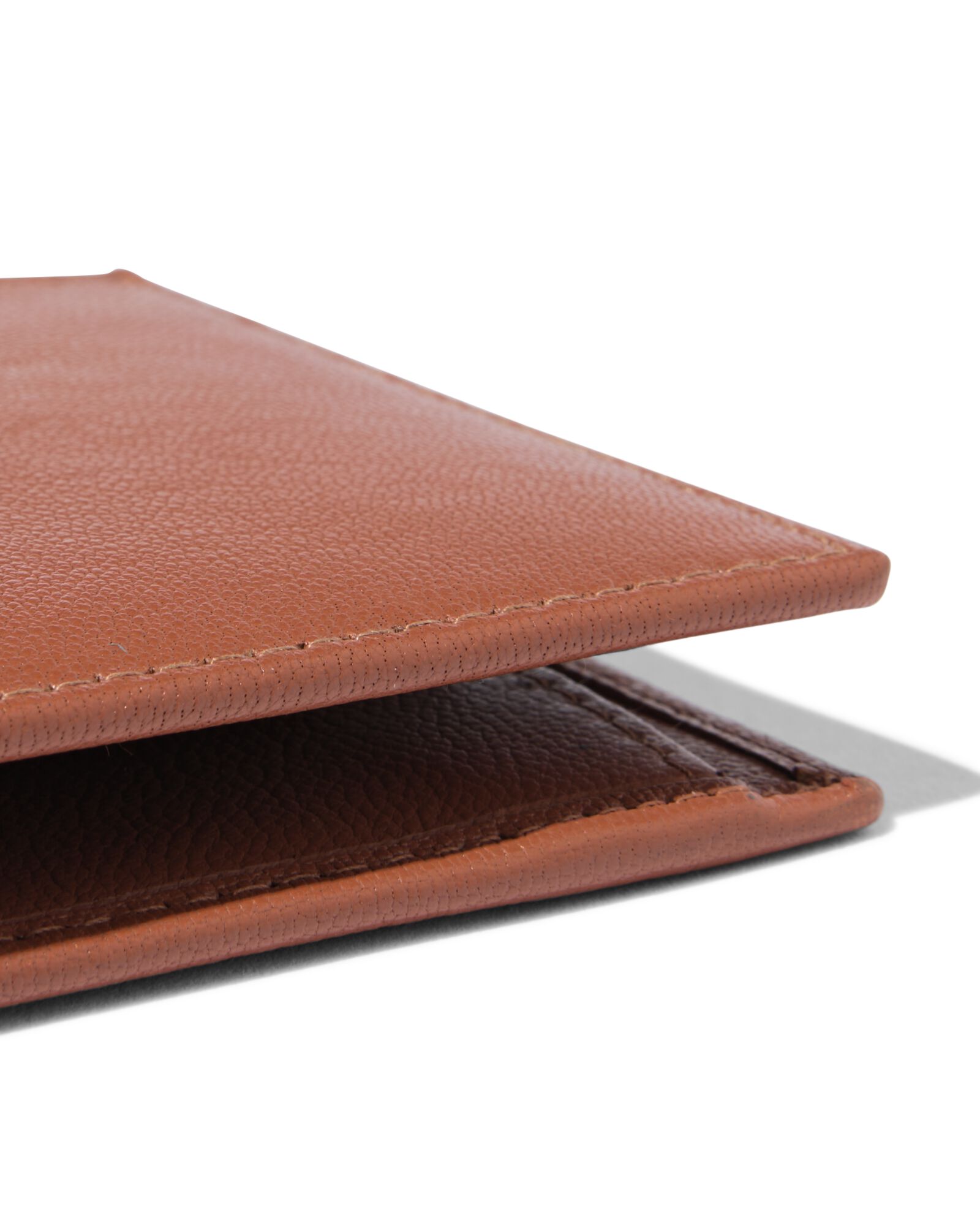 billfold portemonnee leer cognac - 18140006 - HEMA