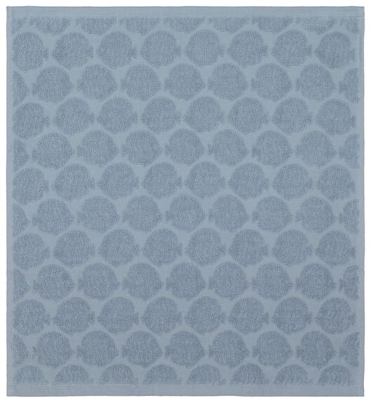 Küchenhandtuch, 50 x 50 cm, Baumwolle, hellblau, Fische - 5420097 - HEMA