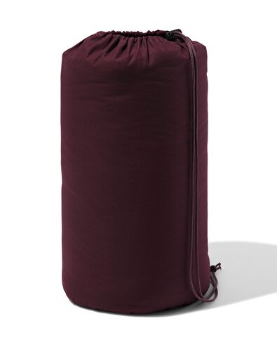 slaapzak voor volwassenen 200x80cm katoen rood - 41800241 - HEMA